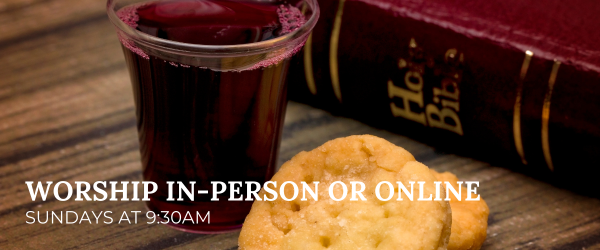 Worship In Person or Online